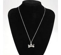 Fafeims Cremation Jewelry, Memorial Pet Bone Shaped Necklace Pendant for Dog Cat Ashes with Filling Kit for Pet Owners to Keep Loved Ones Close