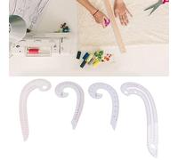 Fafeims Curve Ruler Lightweight Multifunction Sewing Trimming Drawing Dressmaking Yardstick for Designers and Tailors, Durable Plastic Material
