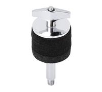 Fafeims Cymbal Stacker, Aluminum Alloy Drum Hardware with Felt Lining for Shock Absorption, Water Cymbal Stand Attachment for Drum Kits and Live Performances (Silver)