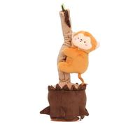 Fafeims Dancing, Talking Singing Mimicking Electric Plush Toy with LED Light for Baby Boys Girls, Interactive Gift with 120 English Songs (Monkey)