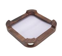 Fafeims Dock Stand for M4 Wooden Desktop Computer Holder with Optimized Ventilation and Dust Prevention for Home Use 1 Unit (Walnut)