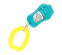 Fafeims Dog Training Clicker, 3-Gear Adjustable Sound with Wrist Strap for Obedience Training, PC Material Claw Shaped Clicker for Dogs Cats and Birds (Sky Blue)
