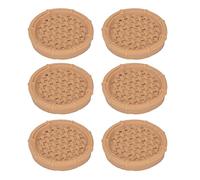 Fafeims Dollhouse Bamboo Plate, Resin Miniature Plate Model with Realistic Bamboo Weaving for 1/12 1/6 Scale Dollhouse Kitchen Decoration Gift