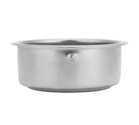Fafeims Double Layer Stainless Steel Coffee Filter Pressurized Filter Basket for Home and Coffee Shop Durable and Easy to Clean (for Two Persons)