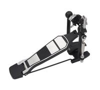 Fafeims Drum Pedal, Black Single Bass Foot Kick with Chain Drive and Frictionless Bearing Hinge, for Professional Drummer or Drum Enthusiast