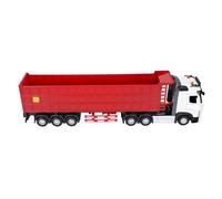 Fafeims Dump Trailer Truck, Alloy Construction Toy Vehicle with Built in Music for Kids, Stimulates Imagination and Creativity, Safe Non Burr Design, Ideal Children