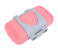 Fafeims Durable Electric Panini Maker Aluminum Alloy Multifunctional Panini Press Breakfast Machine, Portable 16.5x11.5cm Toaster for Outdoor Picnics (Roseate)