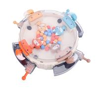 Fafeims Eating Beans Desktop Game, Cartoon Wolf Themed Interactive Tabletop Game for Kids with Colorful Design, Enhances Logical Thinking and Hand Eye Coordination, Family Board for