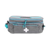 Fafeims First Responder Bag Medication Carrying Case with Roomy Space for Emergency Supplies Storage for Daily Use (18x23x40cm)