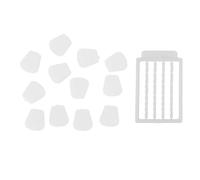 Fafeims Fishing Bait, Fake Corn Fishing Lures, 12pcs TPR Slow Sinking Baits with Corn Scent, Carp Lures for Freshwater and Saltwater (White)