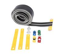 Fafeims Flexible Race Track for Kids, Car Racing Set with 4 High Speed Cars, Dual Racing Game Counter, Circular Overpass Track, for Boys and Kids