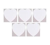 Fafeims Heat Transfer Puzzle Set for Creative Fun with 75Pcs Jigsaw in Heart Shape A4 19x19cm