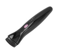 Fafeims Heated Electric Eyelash Curler Long Lasting Type C Rechargeable Lash Curler for Women, 5D with Three Temperature Settings for Long-Lasting Curls, USB Charging, ABS Material (Black)