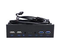 Fafeims High Definition Interface USB 3.0 and 2.0 with 2 Ports for Computer Use - Durable Black Design