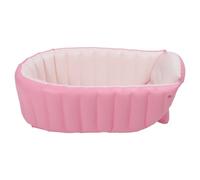 Fafeims Inflatable Baby Bathtub, Portable Foldable Bath Tub for Toddler with Air Pump, Non Slip Safety Thick Cushion, Ergonomic Design for Newborn Infant Kids (Pink)