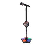 Fafeims Kids Karaoke Microphone, with LED Lights, Speaker for Ages 3,4,5,6,7,8,9,10,11,12, Black