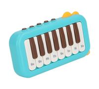 Fafeims Kids Piano Keyboard, Miniature 15 Keys Portable Electronic Piano for Beginners, with Various Tones for Indoor Outdoor Musical Play (Blue)