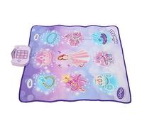 Fafeims LED Dance Challenge Mat, Interactive Electronic Music Dance Pad with Flash Mode for Children, Anti Slip PEVA Material, Size 88 X 84cm