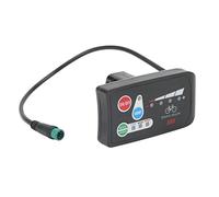 Fafeims Light ABS Electro Bikes LED Notification with a Low Failure Rate, Durable Wire, Simple Operation, Compact Size, Connector, Suitable for Electric Bicycles and Scooters, Which Is Easy to (36V)