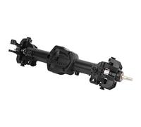 Fafeims Metal Transmission RC Axle Module for MN86K MN1/12 RC Car Spare Parts, Durable Gear for Cool Remote Control Car, Metal and Plastic, Black, Front Axis (Front bridge)