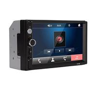 Fafeims Multimedia Car Stereo 7in Screen Bluetooth Player with Mirror Link for/iOS, Compact Design, Easy to Use
