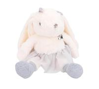 Fafeims Princess Plush Toy, Long-Ear Bunny Doll, 35cm Soft Plush Companion for Little Girls Bedtime (Gray)