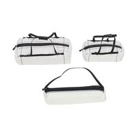 Fafeims RC Crawler Accessories Luggage Pack Realistic RC Model Decoration Parts, 3PCS Mini Travel Bag Decor Set for 1:10 Scale Cars, Enhance Style and Realism (Grey)