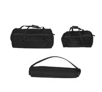Fafeims RC Crawler Accessories Luggage Pack Realistic RC Model Decoration Parts, 3PCS Mini Travel Bag Decor Set for 1:10 Scale Cars, Enhance Style and Realism (Black)