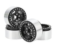 Fafeims RC Fine Auto Wheel Reutizable Crafts Without Resistance to the Wheel in Stable Extinguished for 1/10 RC CARS for SCX10 MST AXIAL (Black)