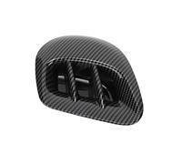 Fafeims Rear Fender Side Vent Trim Wing Fender Air Vent Cover for Smart Fortwo 453 2015-2021 with Carbon Fiber Style ABS Material (Carbon Fiber Pattern)