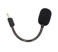 Fafeims Replacement Game Mic for BlackShark V2 Pro, Bendable Boom Microphone, Noise Reduction Functionality, Ideal for Gamers, 3.5mm Gold Plated Plug (Black)
