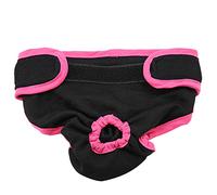 Fafeims Reusable Dog Diapers Female, Dog Physiological Pants Polyester Elastic Female Underwear for Heat Cycle 11.8-29.5in Adjustable Pet Diaper (XS #06)