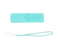 Fafeims Soft Silicone Remote Control Protective Case for Fire TV Stick Lite,Easy to Use Washable Remote Protector for Pets,Skin Friendly Control Cover (Mint Green)