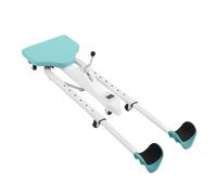 Fafeims Split Machine, Leg Stretcher with PU Leather Cushion and Silent Wheels for Ballet Cheerleading Dance Gymnastics Fitness, Adjustable From 0 to 180 Degrees (Green)