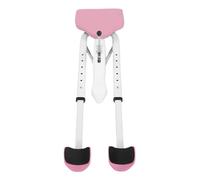 Fafeims Split Machine, Leg Stretcher with PU Leather Cushion and Silent Wheels for Ballet Cheerleading Dance Gymnastics Fitness, Adjustable From 0 to 180 Degrees (Pink)