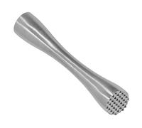 Fafeims Stainless Steel Cocktail Muddler Ergonomic Drink Tool for Kitchen Bar Parties Stainless Steel (Long Handle)