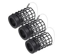 Fafeims Stainless Steel Made of Stainless Steel 3PCs Fishing Bait Cages Deliver the Accessory Trap Crosso (40g)
