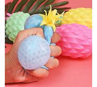 Fafeims Stress Relief Balls, Acupressure Hand Massage Balls for Anxiety and ADHD, with Non Material, for Tendonitis Text Game Players Autism ADD ADHD Adults Kids (Green)
