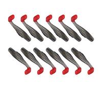 Fafeims T Tales Lure Bait Artificial Simulation Soft Silicone Fishing Bait for Fishing in the Open Sports 2 and 6PCs / Set (5#)