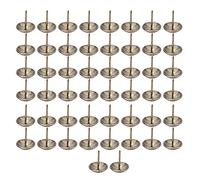 Fafeims Upholstery Nails 50PCS Thickened Decorative Hardware Parts for Home Furniture Craft Wine Cabinet, Iron Green Bronze 19x20mm (21 * 25mm (Thickened))