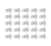 Fafeims Upholstery Pins with Clear Head for Bedskirt, Upholstery and Slipcovers, 30/50pcs DIY Twist Pins for Repair (30Pcs)