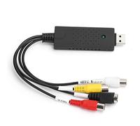 Fafeims USB Collection Card Compact Video Converter for Monitoring and Playback on XP/Vista/7/8/10/