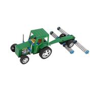 Fafeims Vintage Tractor Model, Retro Tin Toy for Bar, Clothing Shop, Coffee Bar, Home, Theme Museum Furnishings