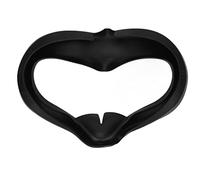 Fafeims VR Silicone Mask Cover Pad, Durable Lightweight Design for 2, Washable and Sweat-Proof, Perfect for Long Gaming Sessions, 1 Unit (Black)