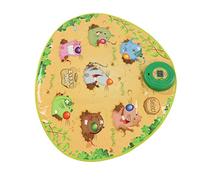 Fafeims Whack A Frog Game, Learning Developmental Toy with LED Light and 3 Modes, Interactive Pounding Mat for Kids Age 3 4 5 6 7, 2 Hammers Included