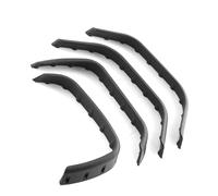 Fafeims Wheel Flares, Plastic Body Shell Side Guard for 1/10 Remote Control Crawler Car, with 4PCS Set to Improve Appearance and Protection
