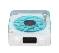 Fafeims White Noise Sound Machine, Multifunctional Speaker with Ambient Light and Alarm Clock, for Home Office and Bedroom (White)