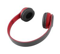 Fafeims Wireless Bluetooth Headset Multifunctional Noise Reduction Headphones for Travel Sports Deep Bass HiFi Sound (Red)