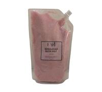 Fafi Beauty Fine Himalayan Bath Salt 1kg - Himalayan Salt Infused with Rosehip Oil and Vitamin E. Natural Fragrances Options; Lavender, Roses, Lily Paradise, Coconut Vanilla (Roses)