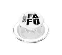 FAFO SEASON NOT TIRED OF TRUSTING THIS PROCESS YET PopSockets PopGrip for MagSafe